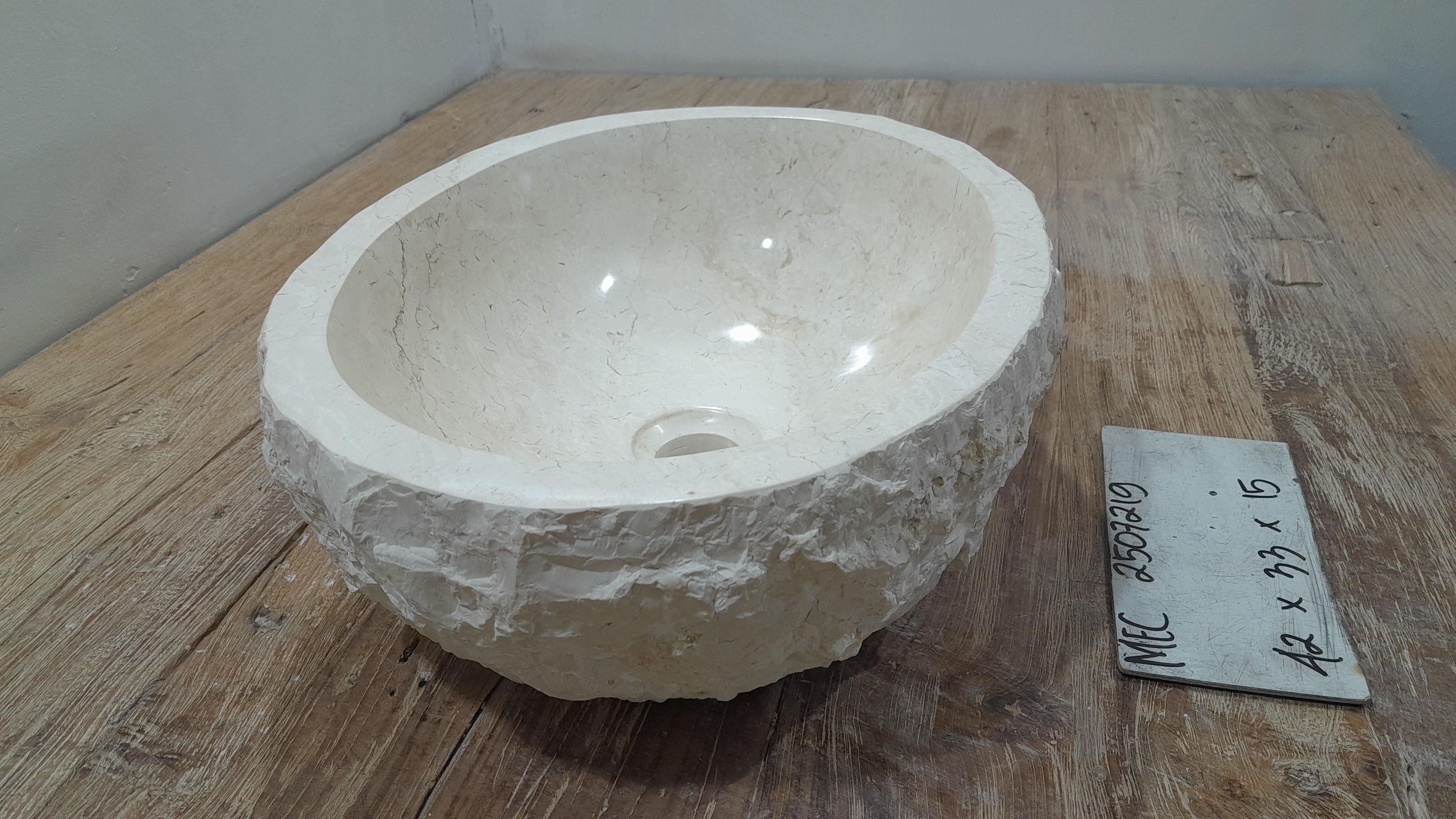 Classica: Natural Marble Mount Basins MEC19