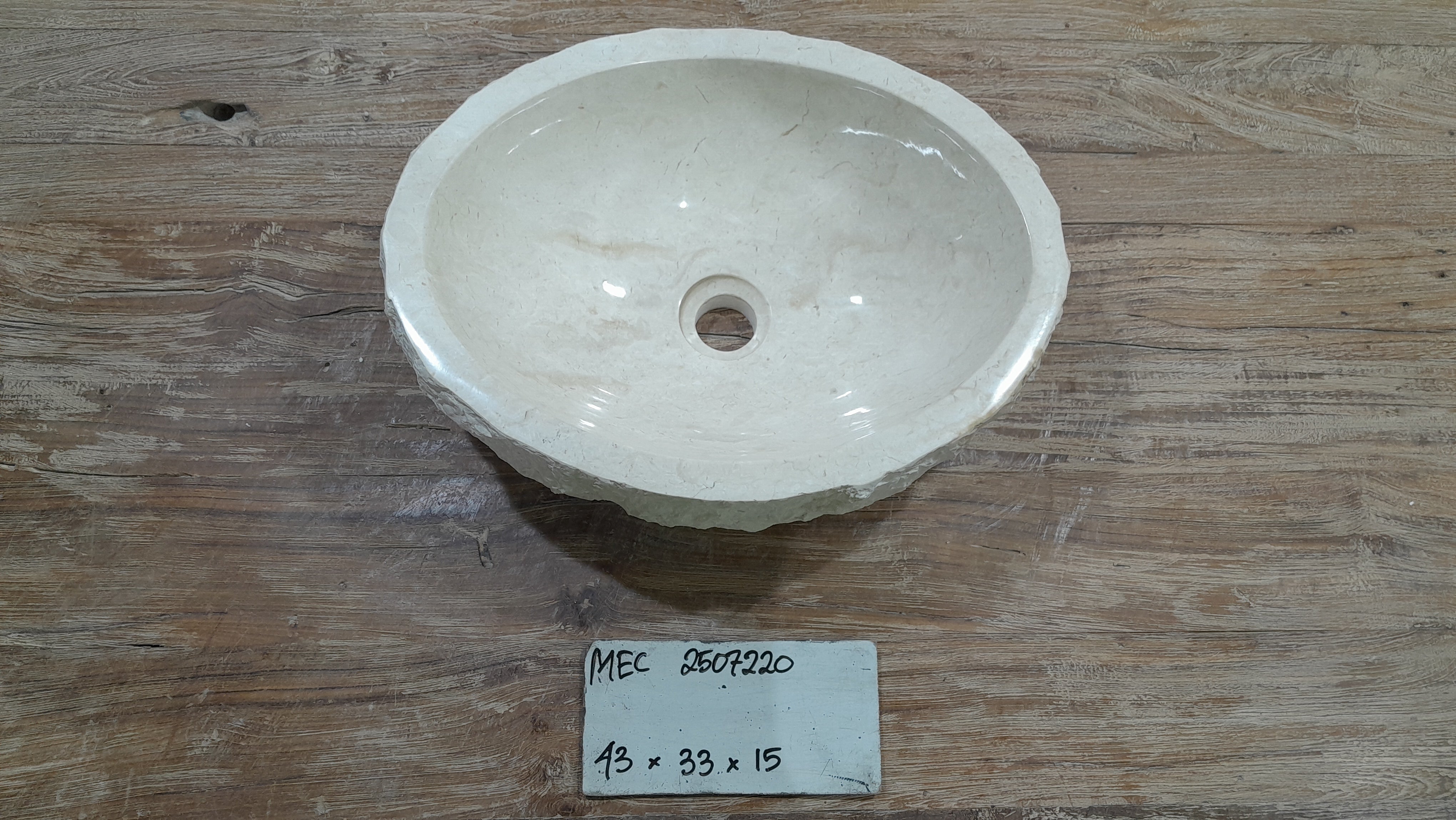 Classica: Natural Marble Mount Basins MEC20