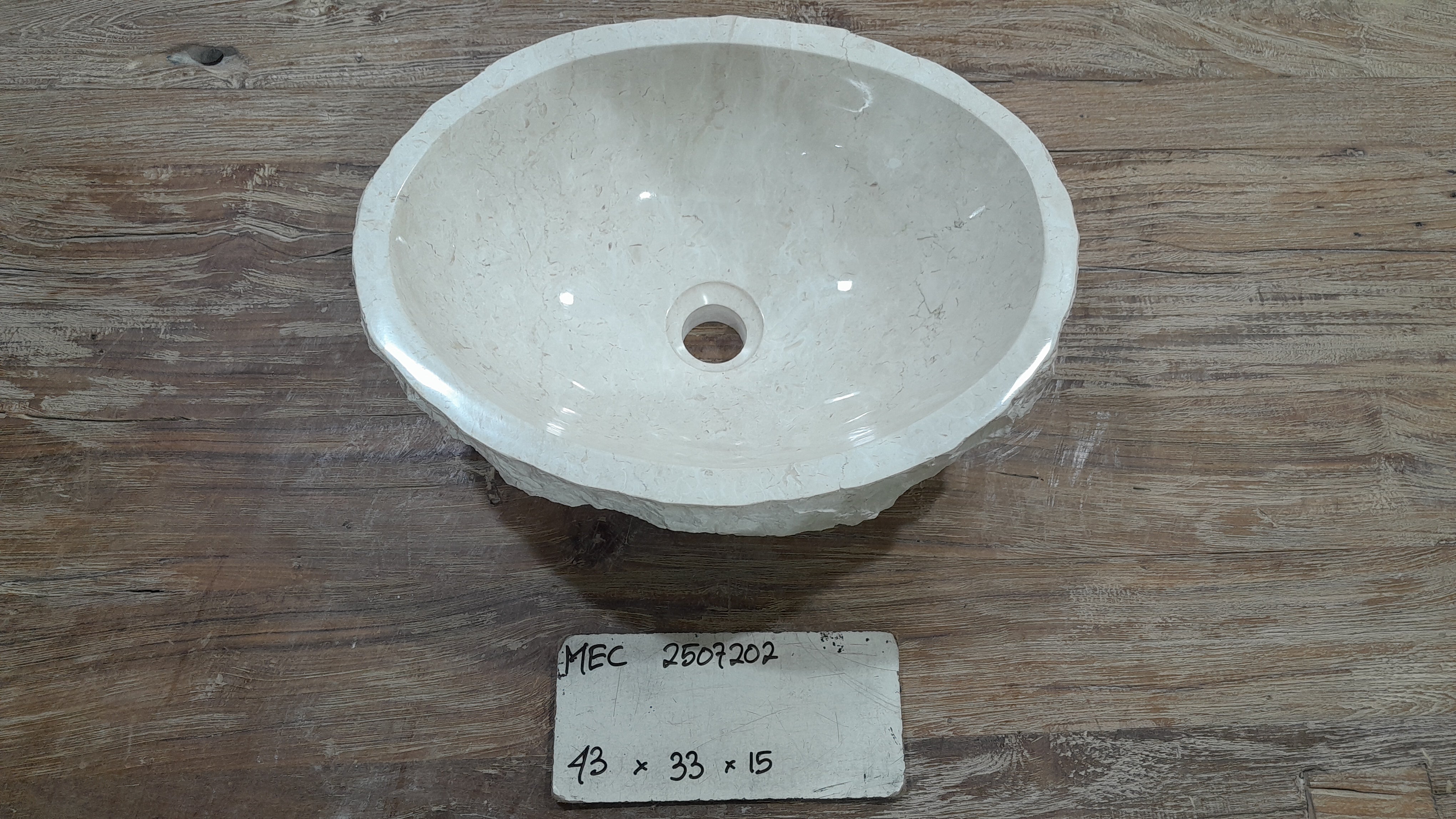 Classica: Natural Marble Mount Basins MEC2