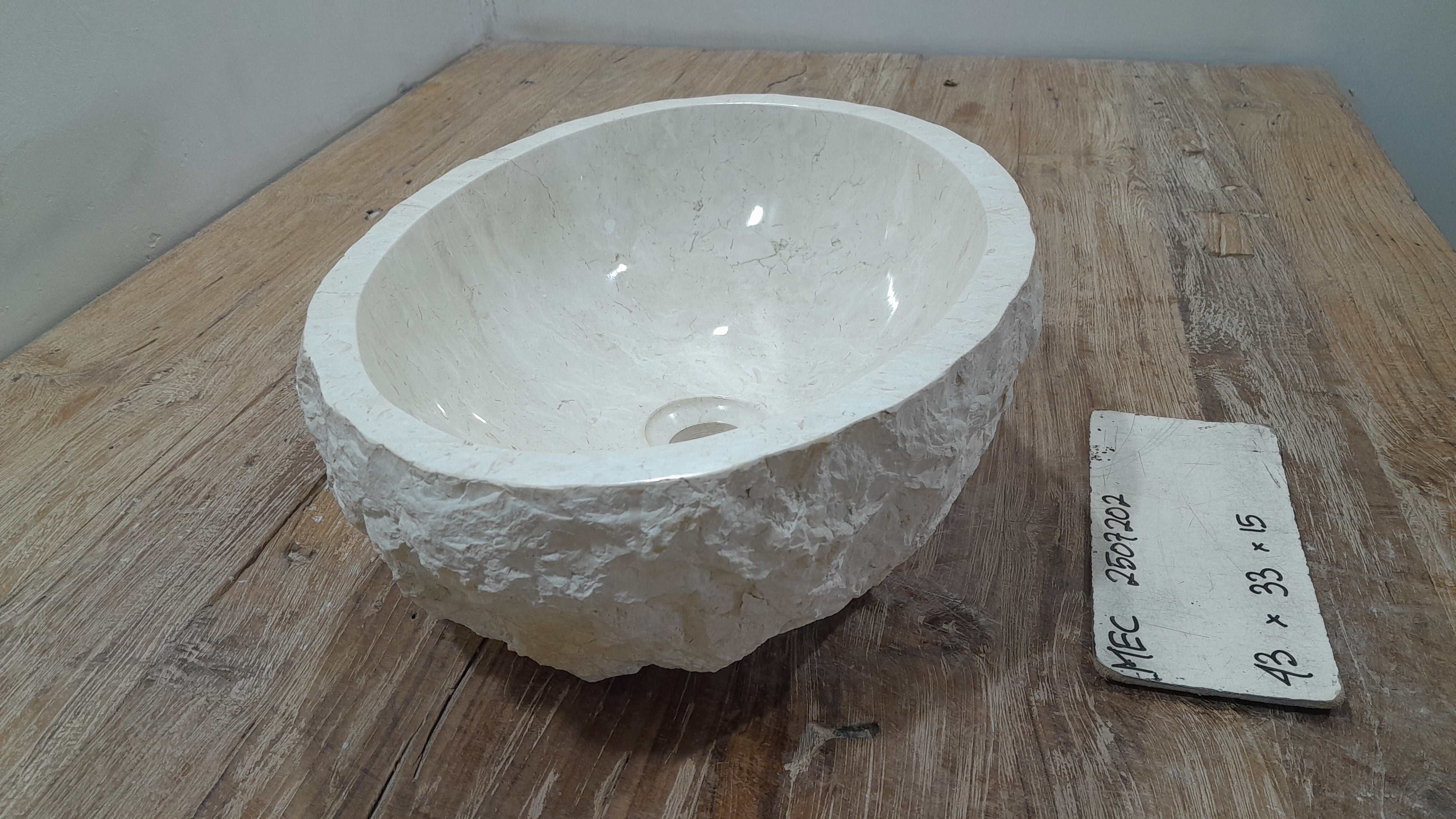 Classica: Natural Marble Mount Basins MEC2