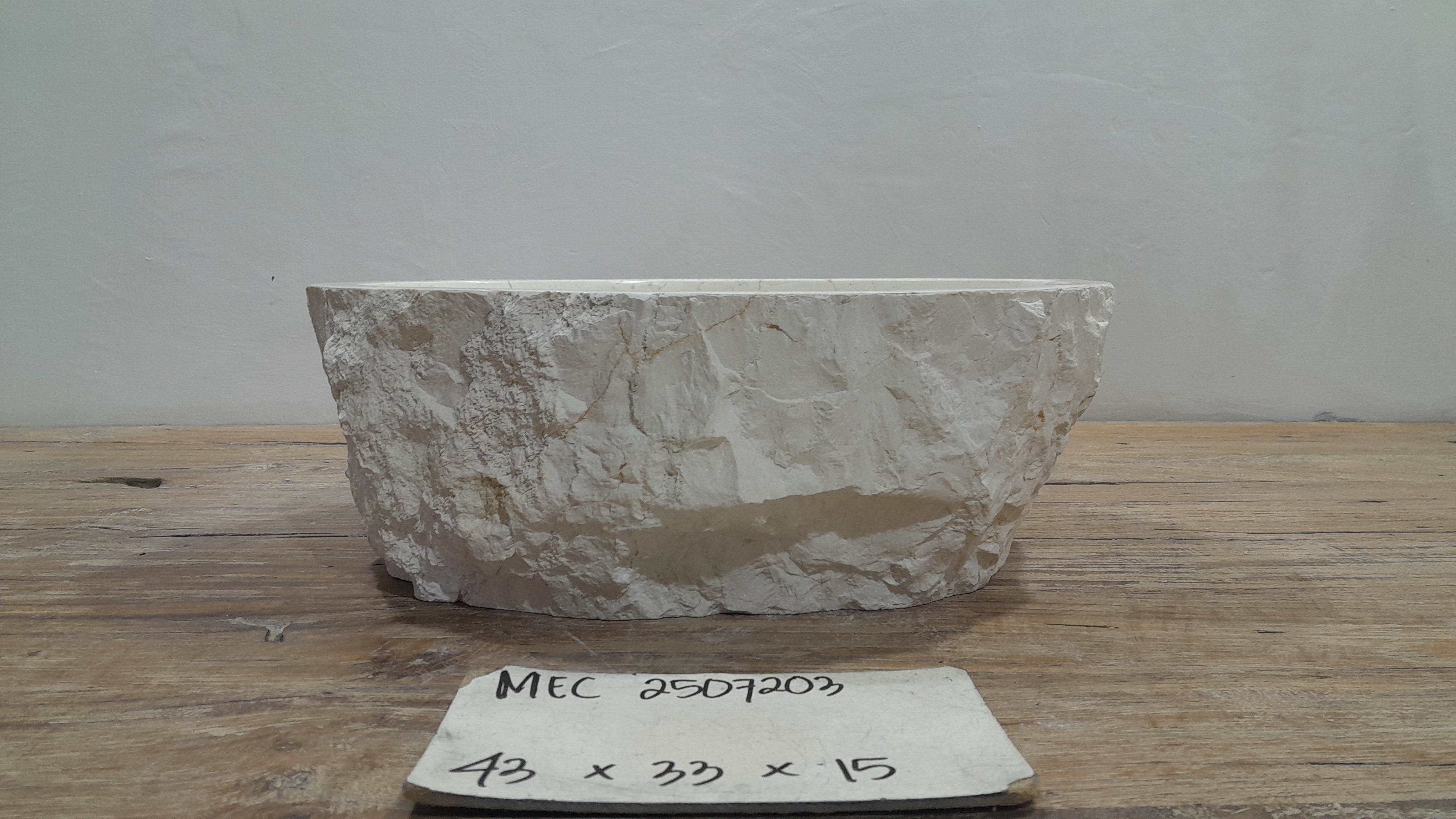 Classica: Natural Marble Mount Basins MEC3