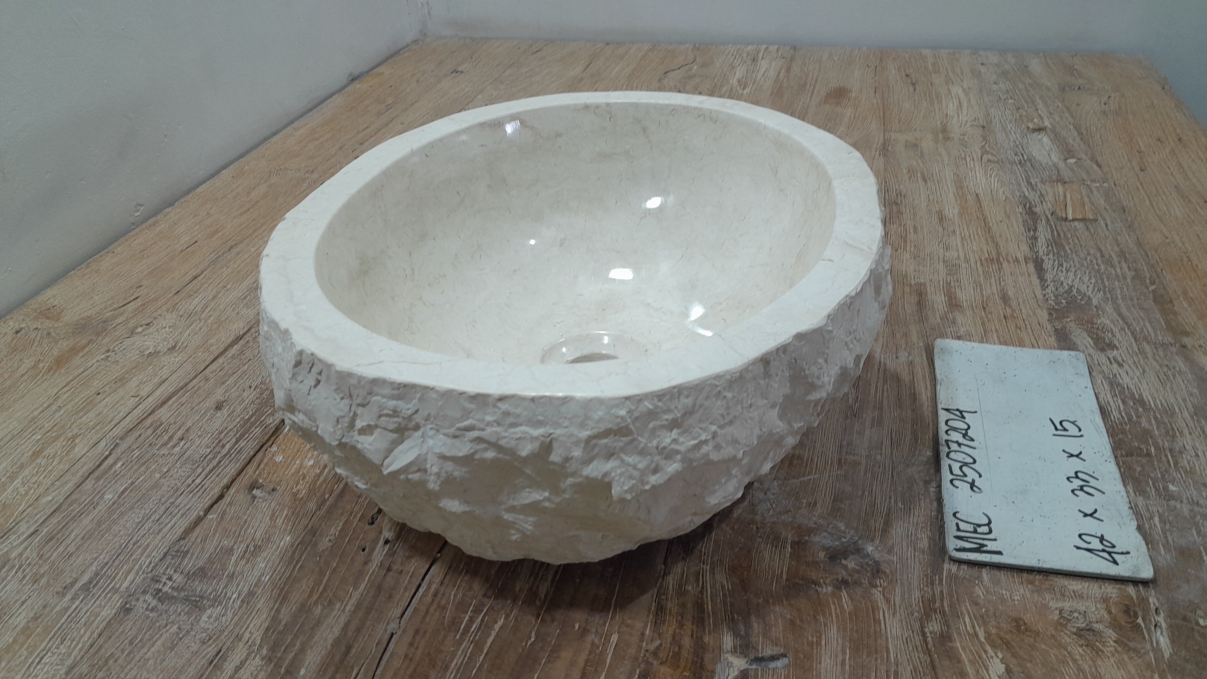 Classica: Natural Marble Mount Basins MEC4