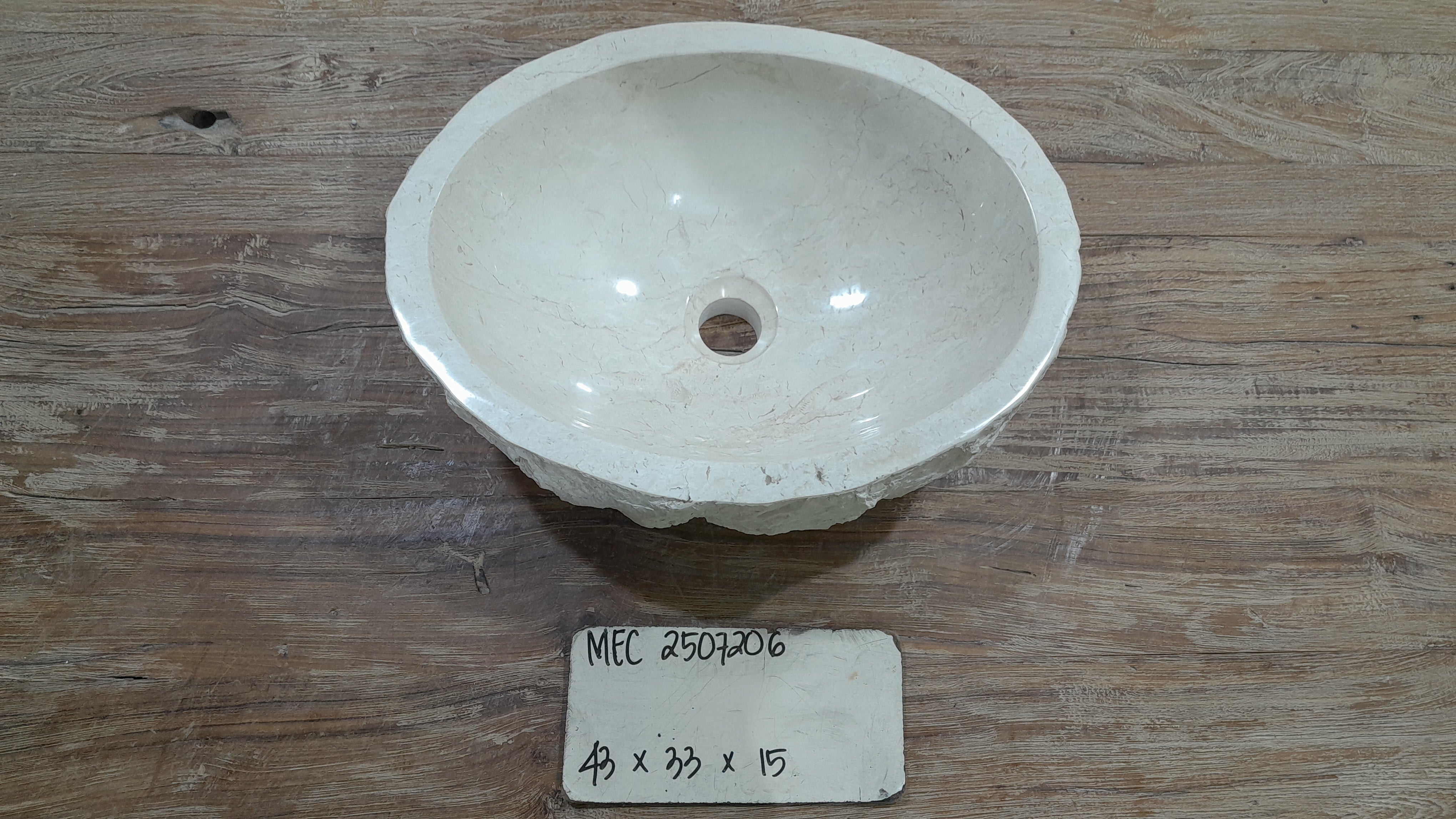 Classica: Natural Marble Mount Basins MEC6