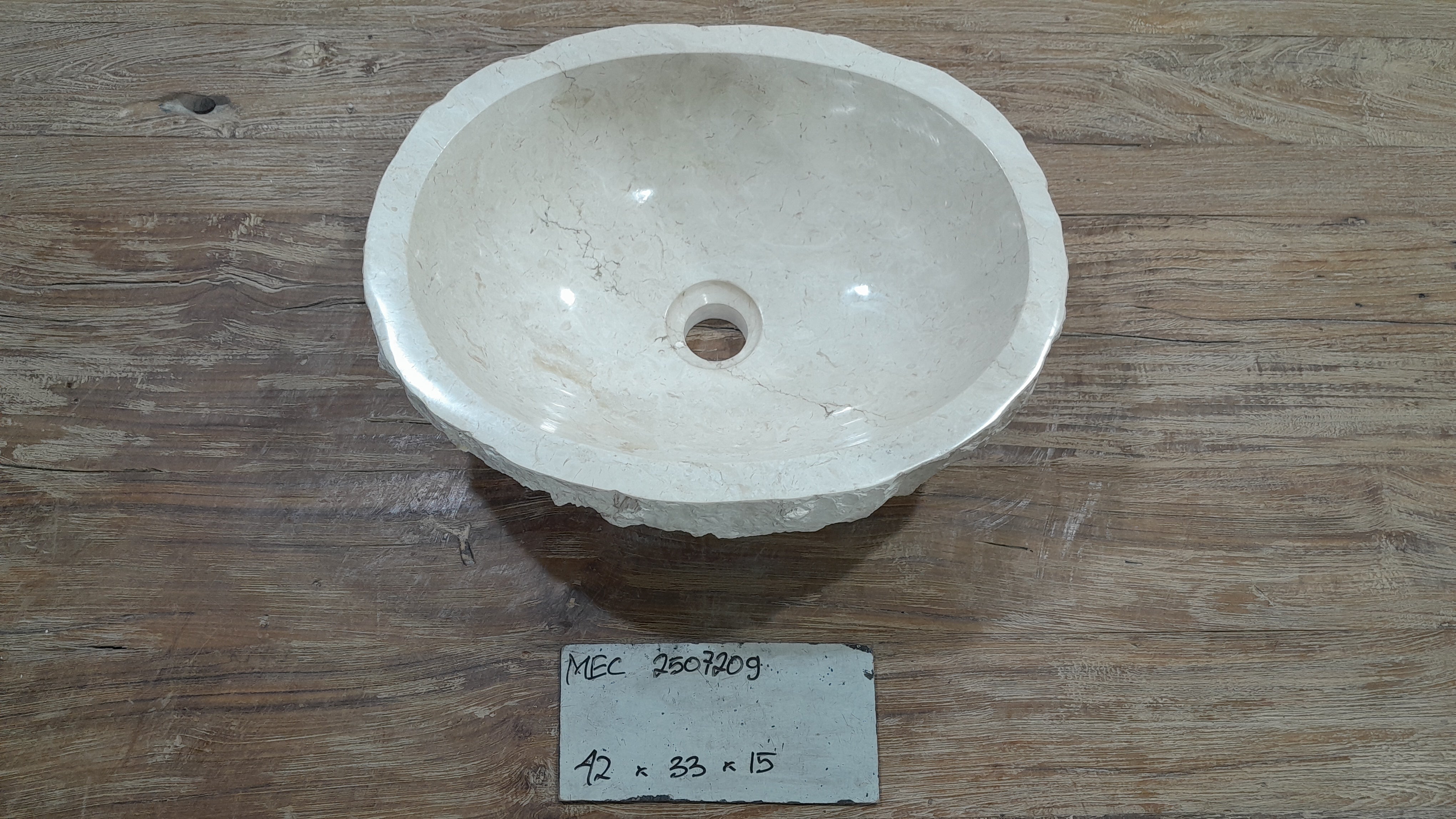 Classica: Natural Marble Mount Basins MEC9