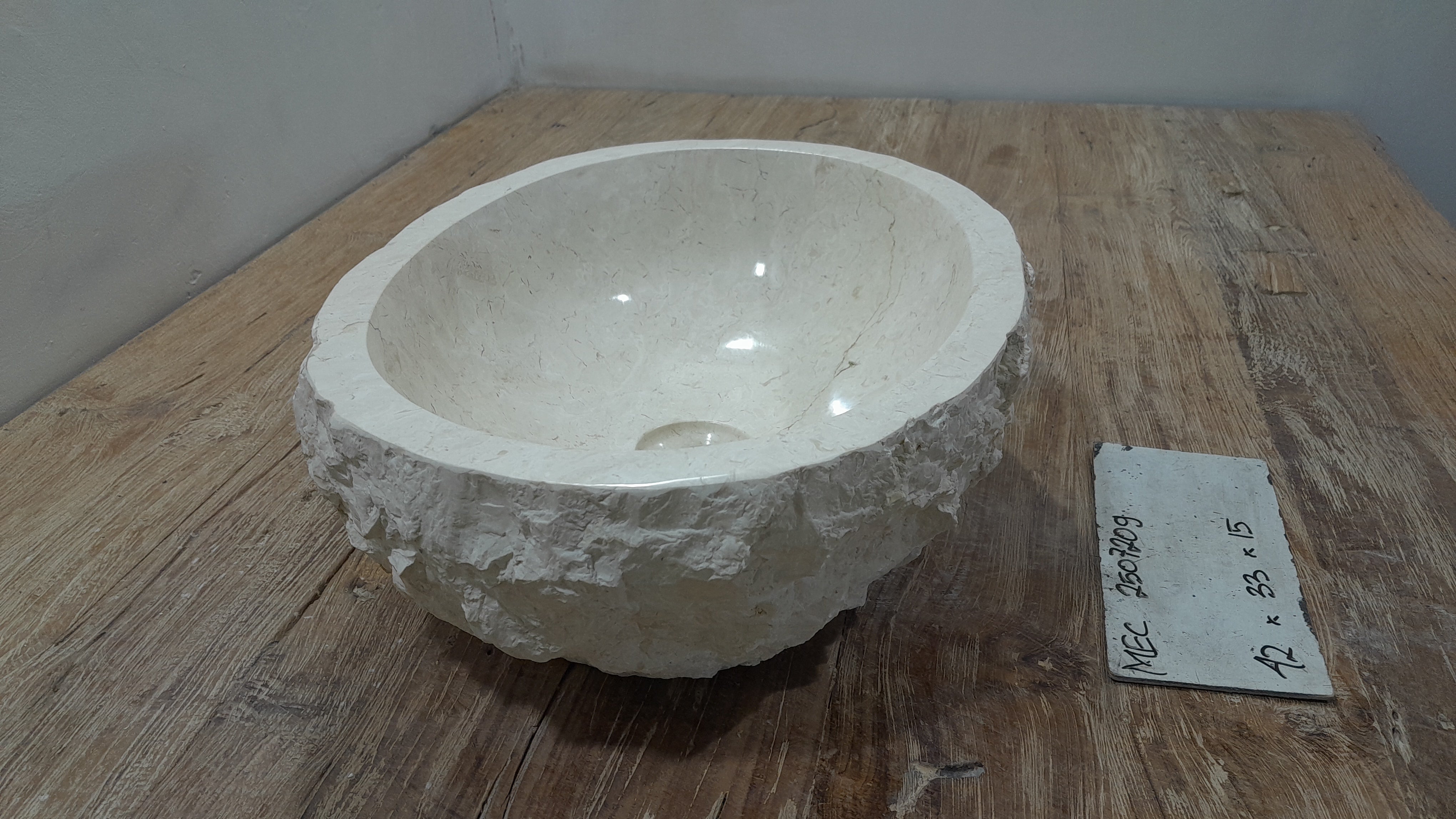 Classica: Natural Marble Mount Basins MEC9