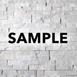 SAMPLE -  Stackstone - Milky White