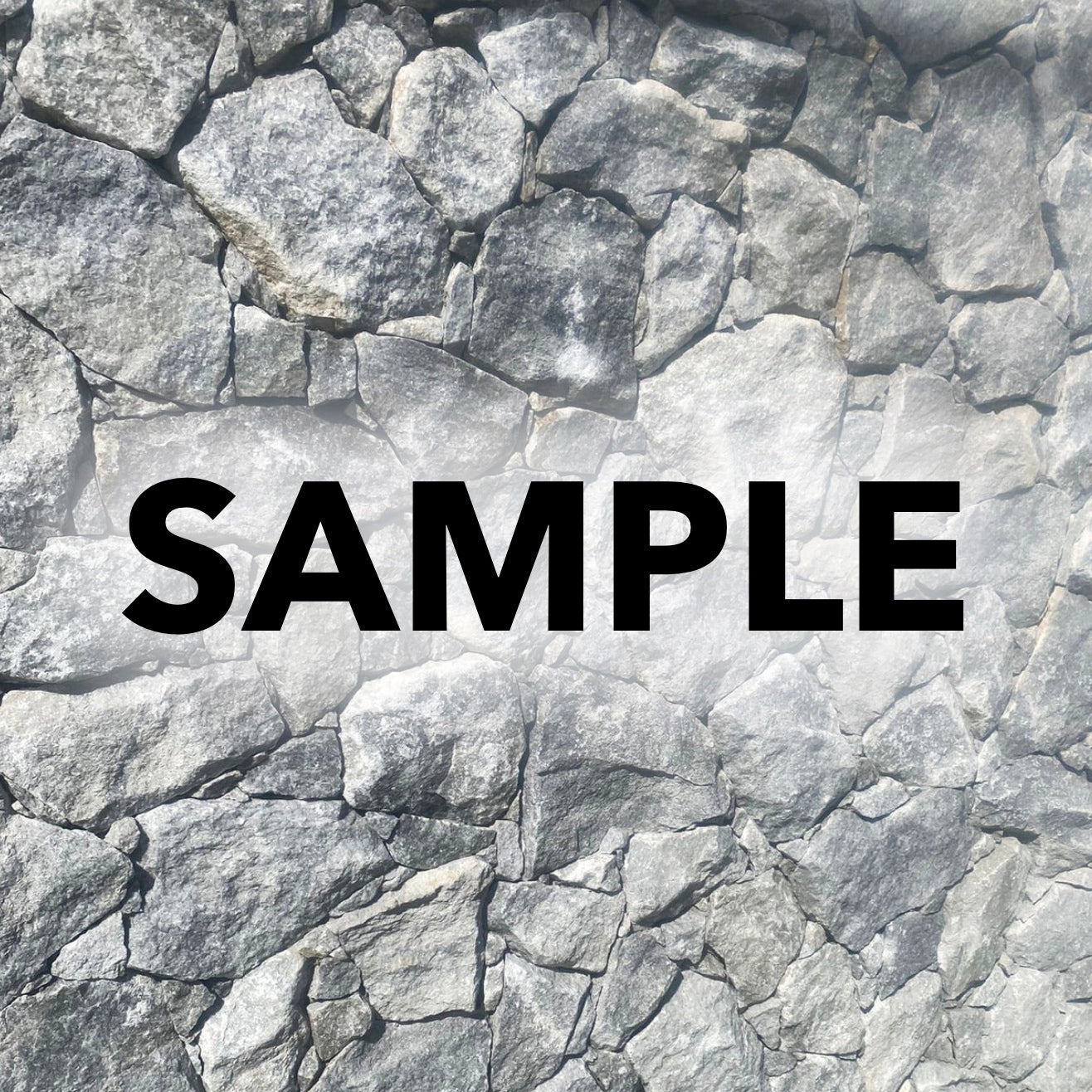 SAMPLE - Free Form Loose Stone Crazy Paver - Misty Grey Quartz