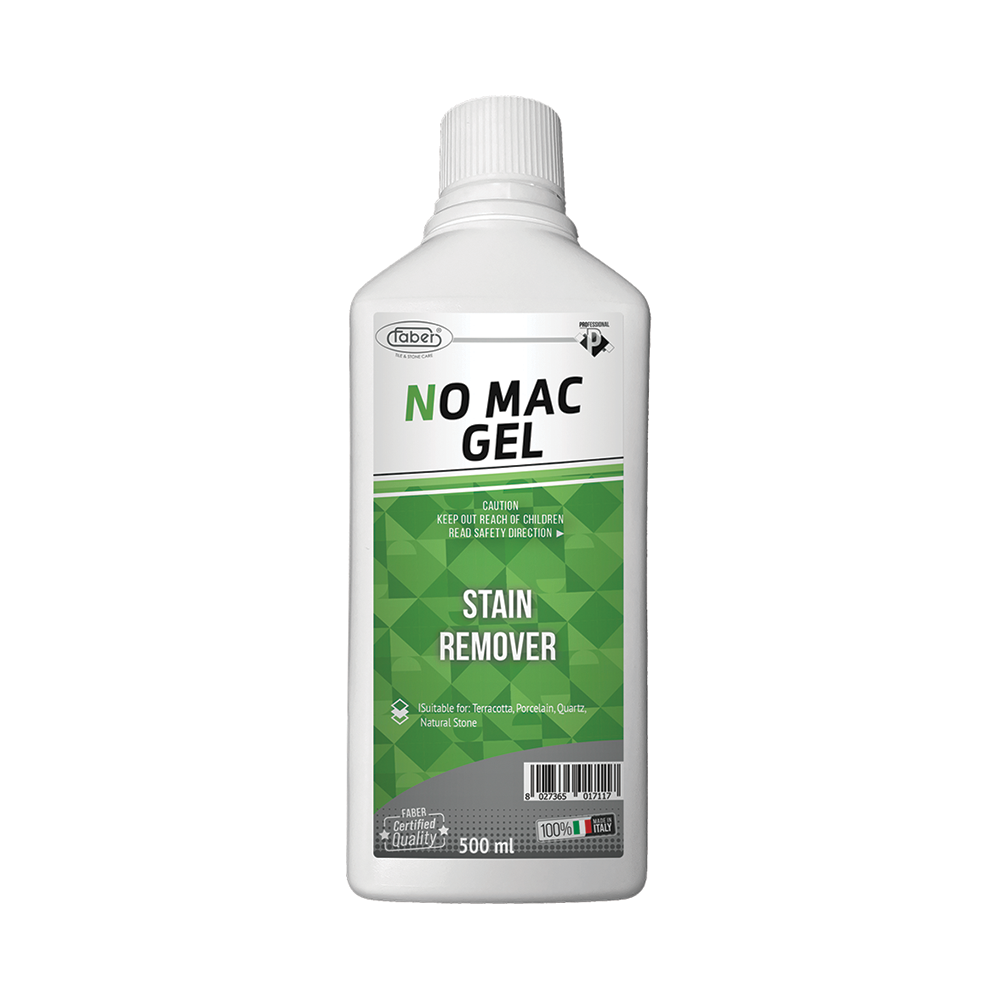 Faber No Mac Gel Organic Stain Remover for Marble & Stone – Coffee, Wine, Mould & Ink Remover
