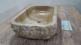 Natural Handmade Onyx Stone Bathroom Basin - OR 2507210