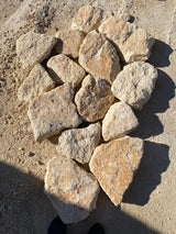 European Stone Wall Cladding Free Form Loose Stone - Fossil