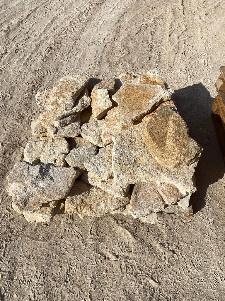 European Stone Wall Cladding Free Form Loose Stone - Fossil