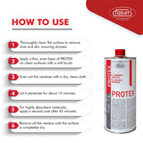Faber Protex Natural Look Stone Sealer – Solvent-Based Stain Protection for Marble & Granite