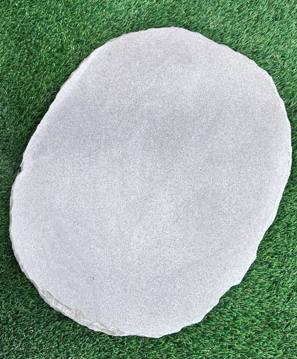 Sandstone Sawn Oval Shape Stepping Stone