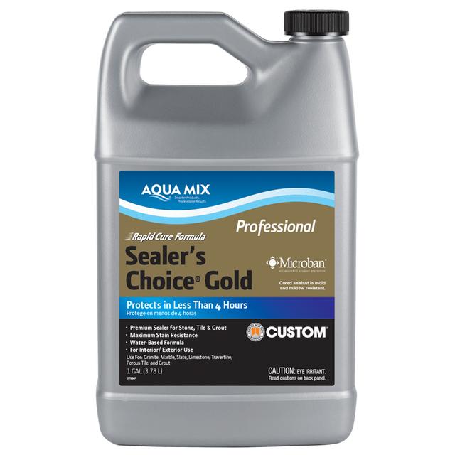 Natural Stone Sealer’s Choice® Gold Rapid Cure Aqua Mix® Stone