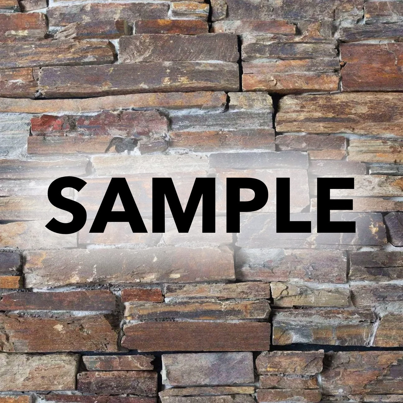 SAMPLE - Natural Stone Wall Cladding Ledgestone - Slate