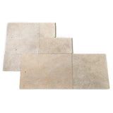 Classic Cream French Set Travertine Tile-Travertine Tiles-Stone and Rock