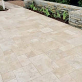 Travertine Tumbled Paver & Tile - French Set 12mm - Classic Stone and Rock