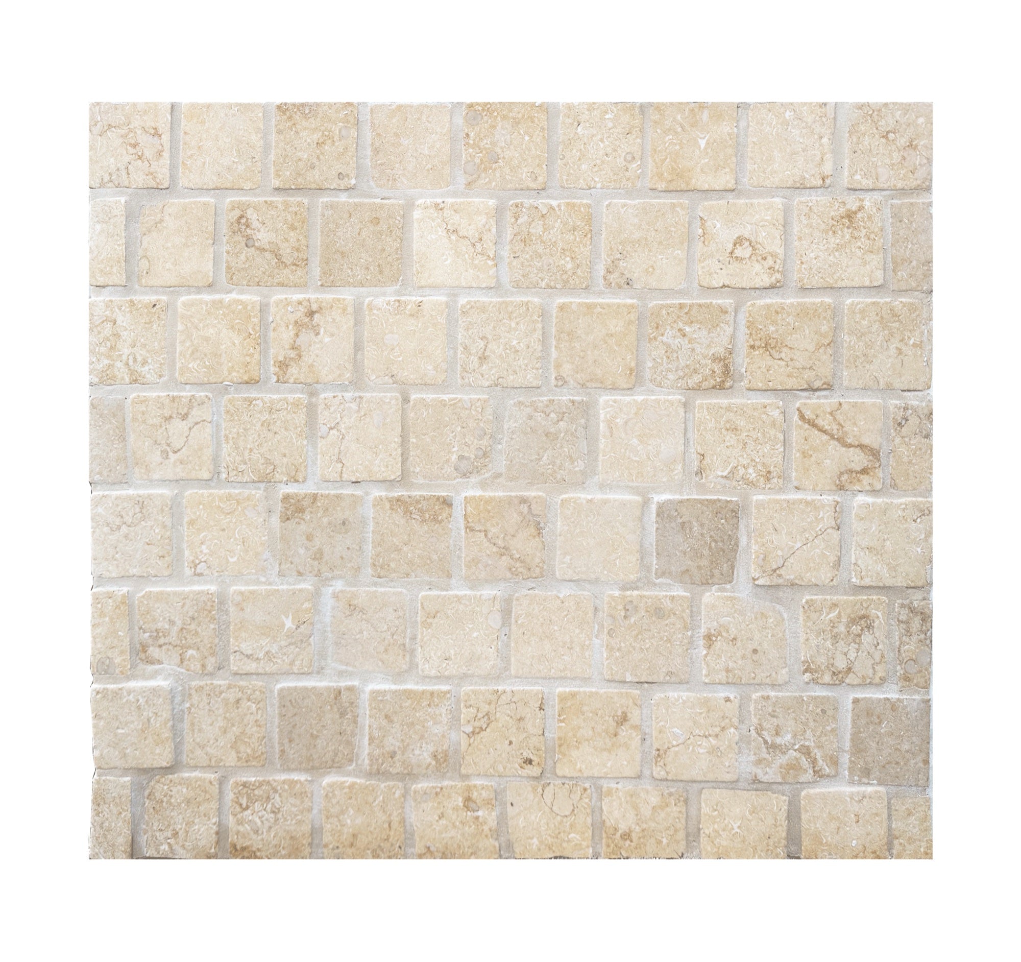 Ancient Galala Limestone Cobblestone Brushed & Tumbled - Natural Stone