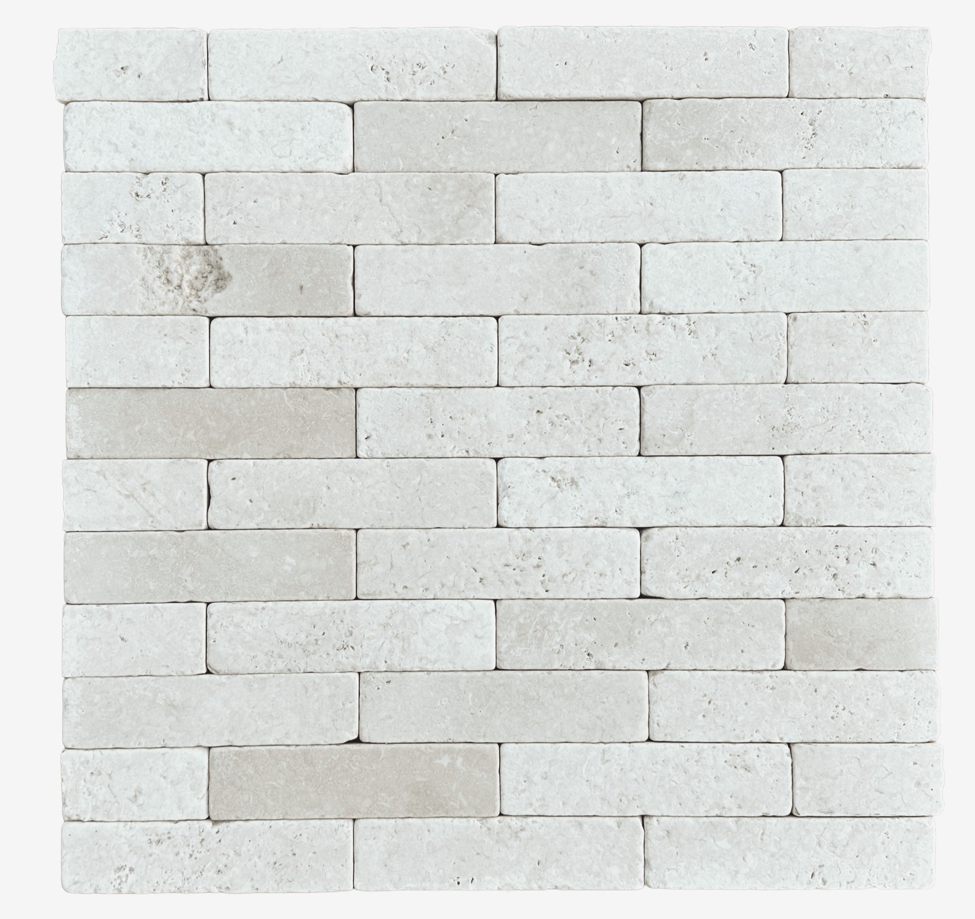 Ancient Galala Limestone Kit Kat Natural Tiles, brushed and tumbled