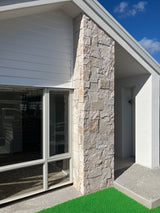 Natural Stone Wall Cladding Free Form - Loose Stone -  White Sandstone Castle Shape