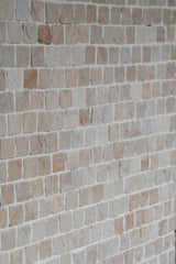 Mesh Backing Cobblestone Pavers - Sandstone