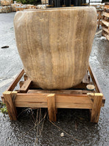 Natural Handmade Onyx Stone Planter Pot - 240905