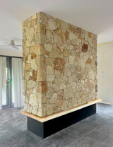 European Stone Wall Cladding Free Form Loose Stone - Fossil