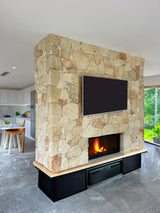 European Stone Wall Cladding Free Form Loose Stone - Fossil