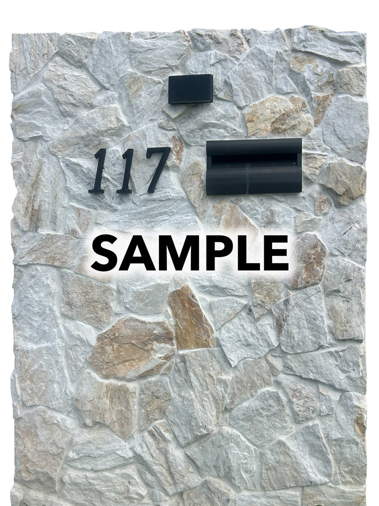 SAMPLE - Natural Stone Wall Cladding Free Form - Loose Stone - Helios Random
