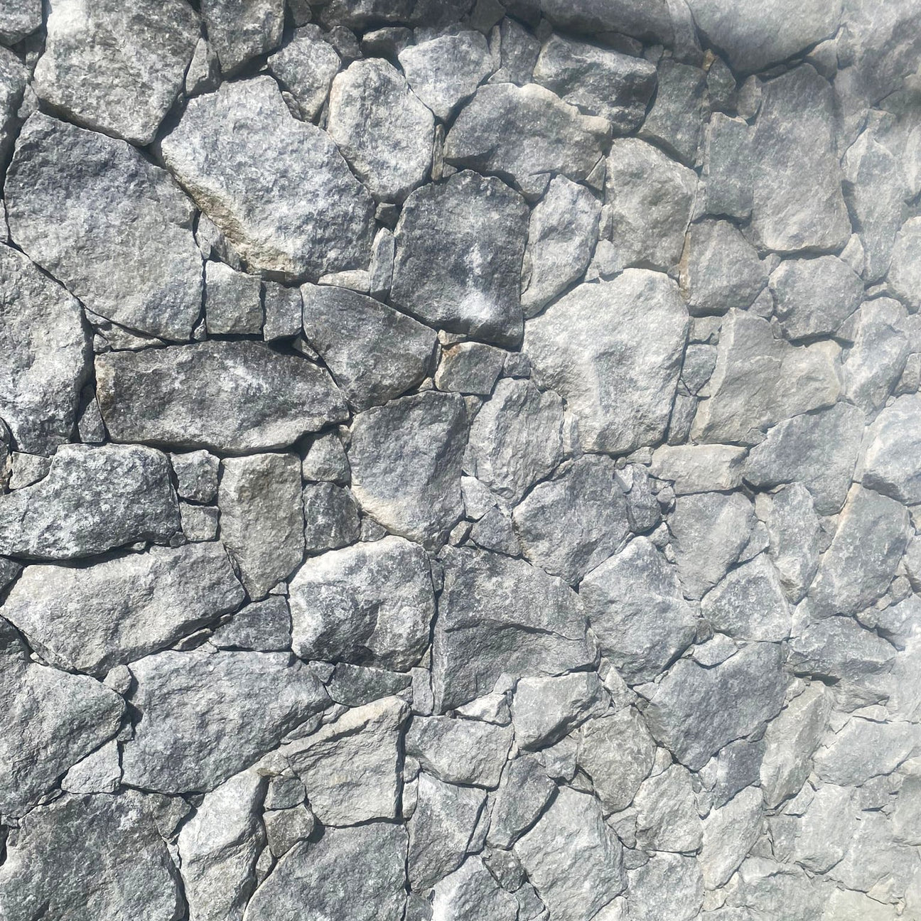 SAMPLE - Free Form Loose Stone Crazy Paver - Misty Grey Quartz