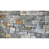 SAMPLE - Natural Stone Wall Cladding Ledgestone - Blue Steel Rustic