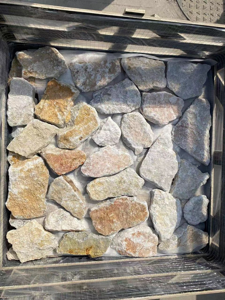Natural Stone Wall Cladding Free Form - Loose - Sunrise Rock