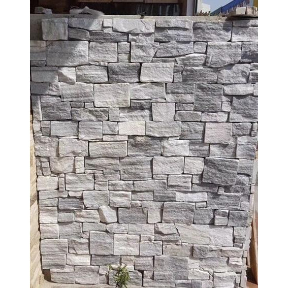 Natural Stone Wall Cladding Ledgestone - Cloudy Grey – Stone and Rock