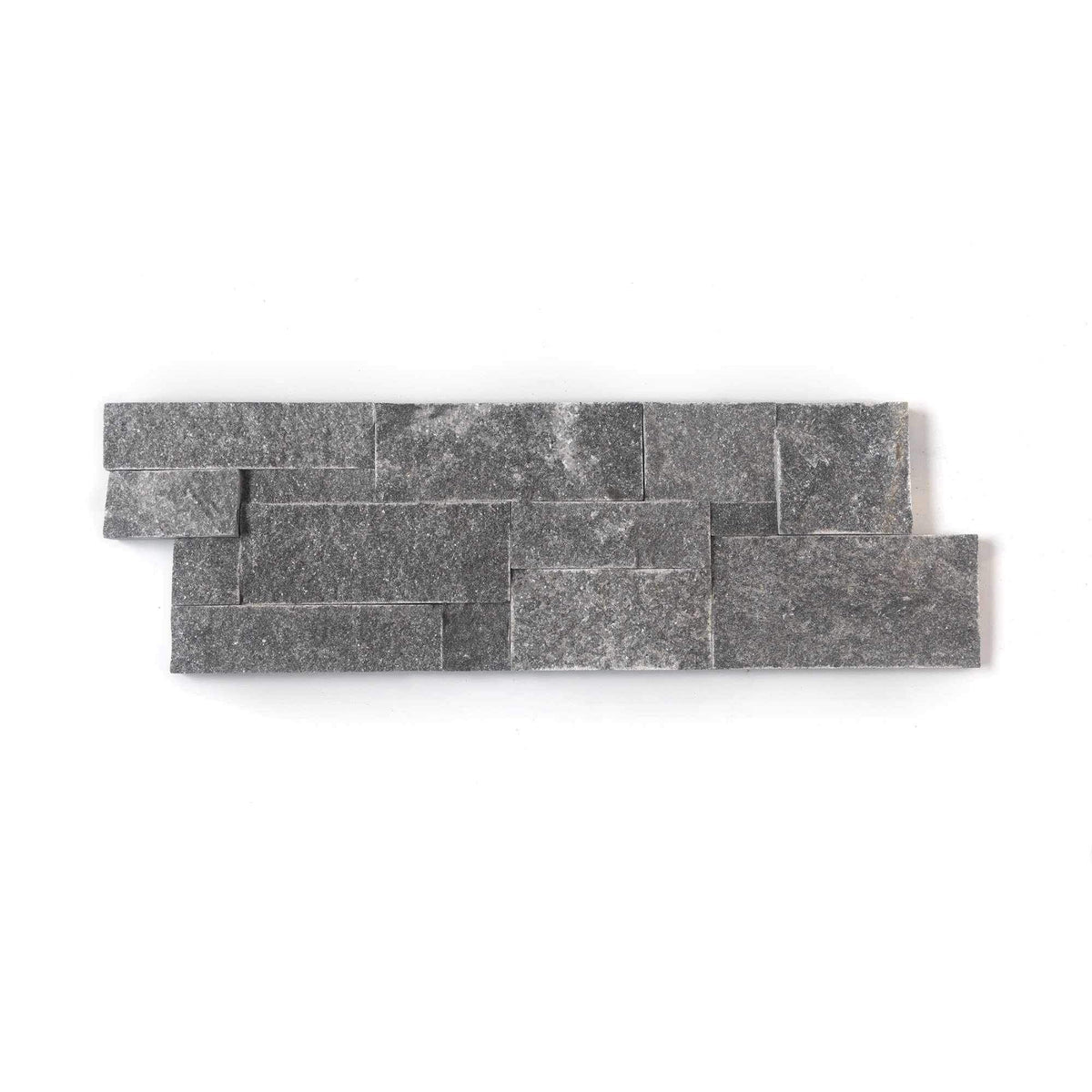 Natural Stacked Stone Wall Cladding Panels - Galaxy Black Montage ...