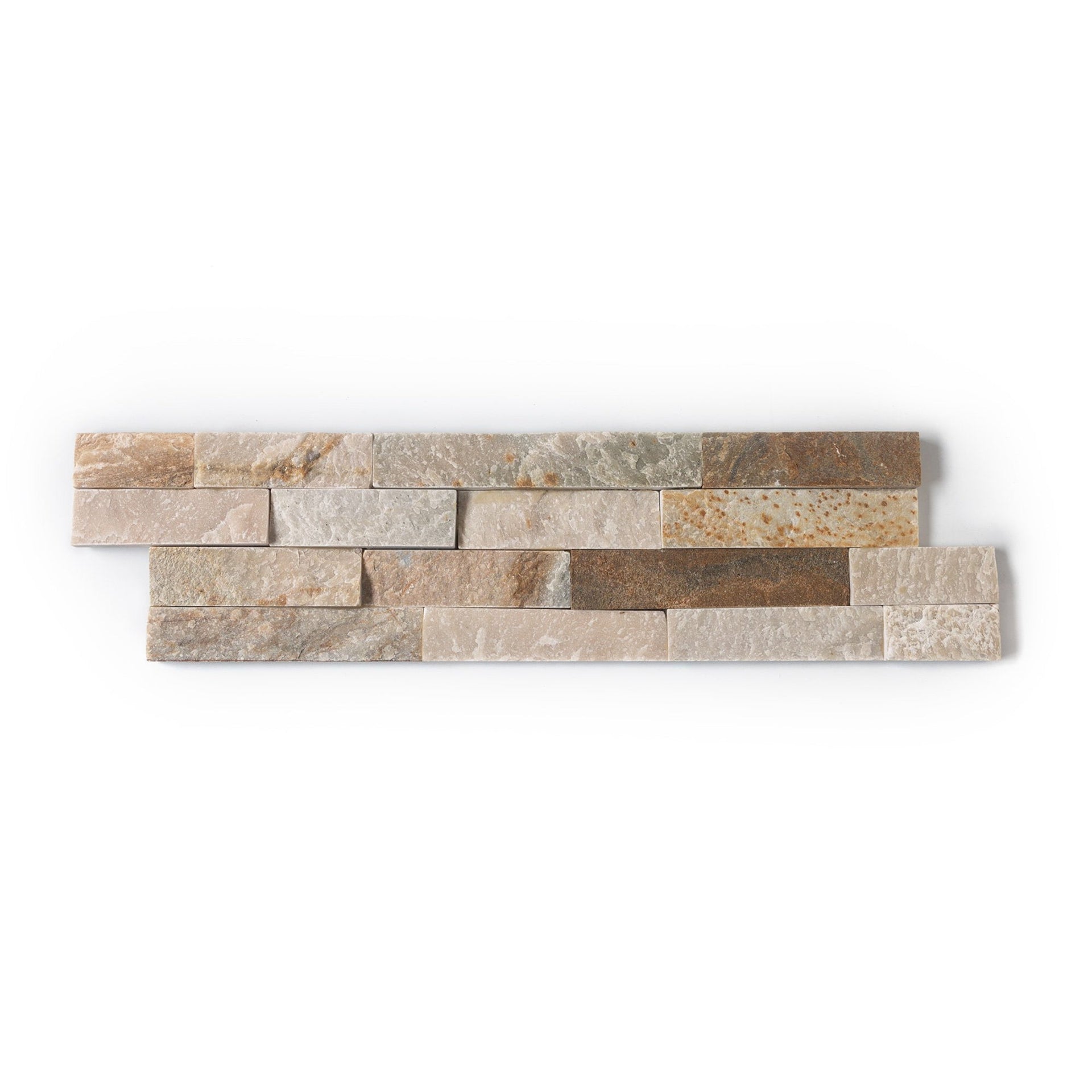 Natural Stacked Stone Wall Cladding Panels - Honey Oyster – Stone and Rock