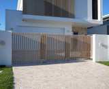 Travertine Cobblestone Driveway Paver - Natural Stone - Cream