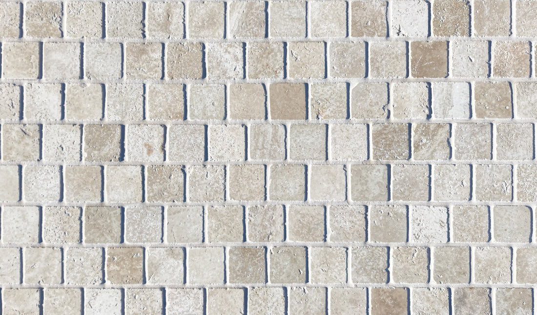 Travertine cobblestone driveway paver, natural stone