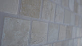 Travertine Cobblestone Driveway Paver - Natural Stone - Cream