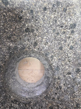 Handmade Natural Oval River Stone  Bathroom Basin TWIN SETS A & B RM 25072034