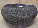 Handmade Natural Oval River Stone  Bathroom Basin  RVS 2409043