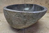 Handmade Natural Oval River Stone  Bathroom Basin  RM 2409097