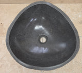 Handmade Natural Oval River Stone  Bathroom Basin  RM 2409110