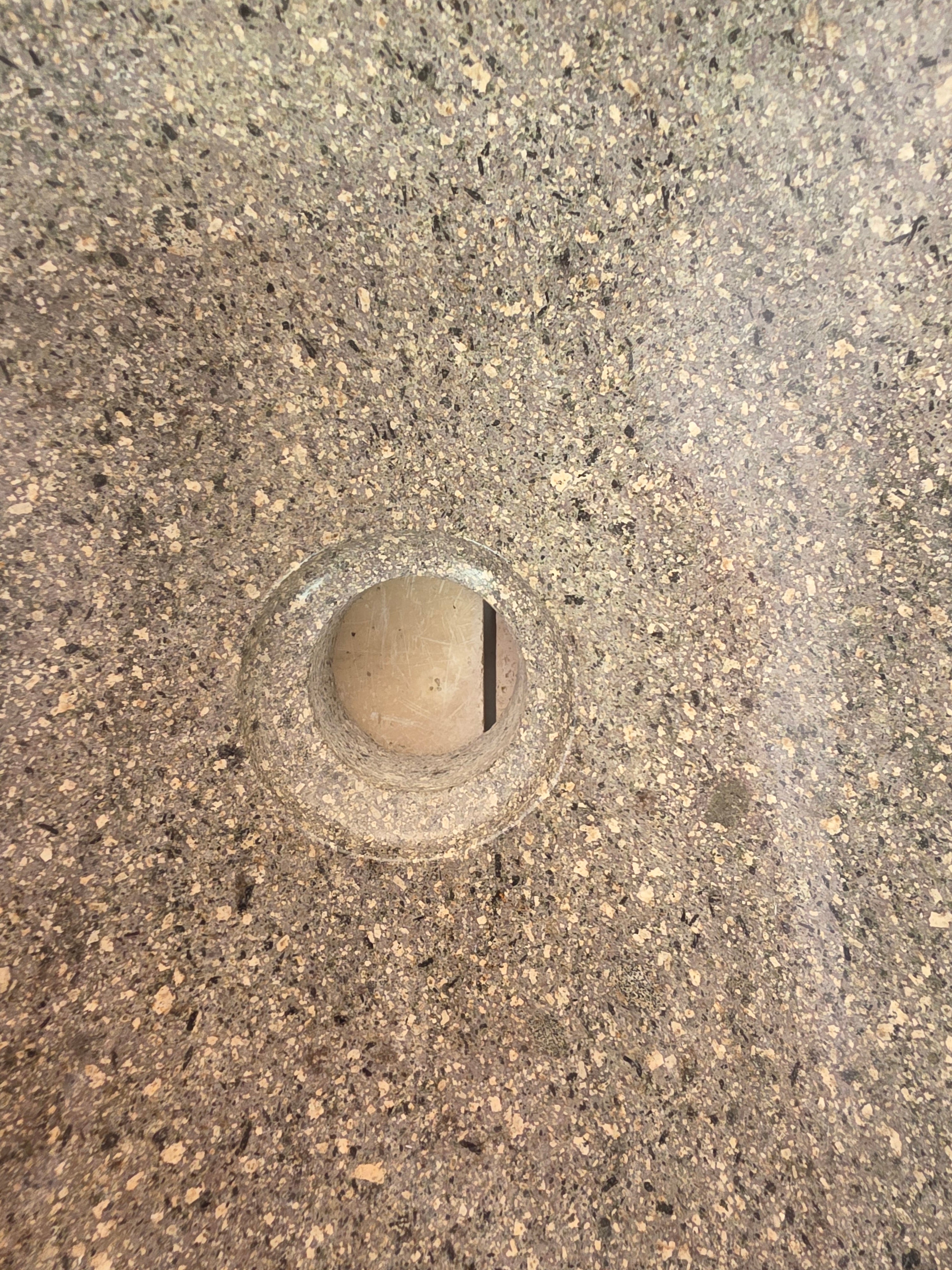 Handmade Natural Oval River Stone  Bathroom Basin  RS 25072065