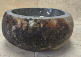Handmade Natural Oval River Stone  Bathroom Basin  RS 2409033