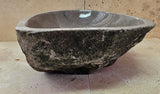 Handmade Natural Oval River Stone  Bathroom Basin  RL 25072073