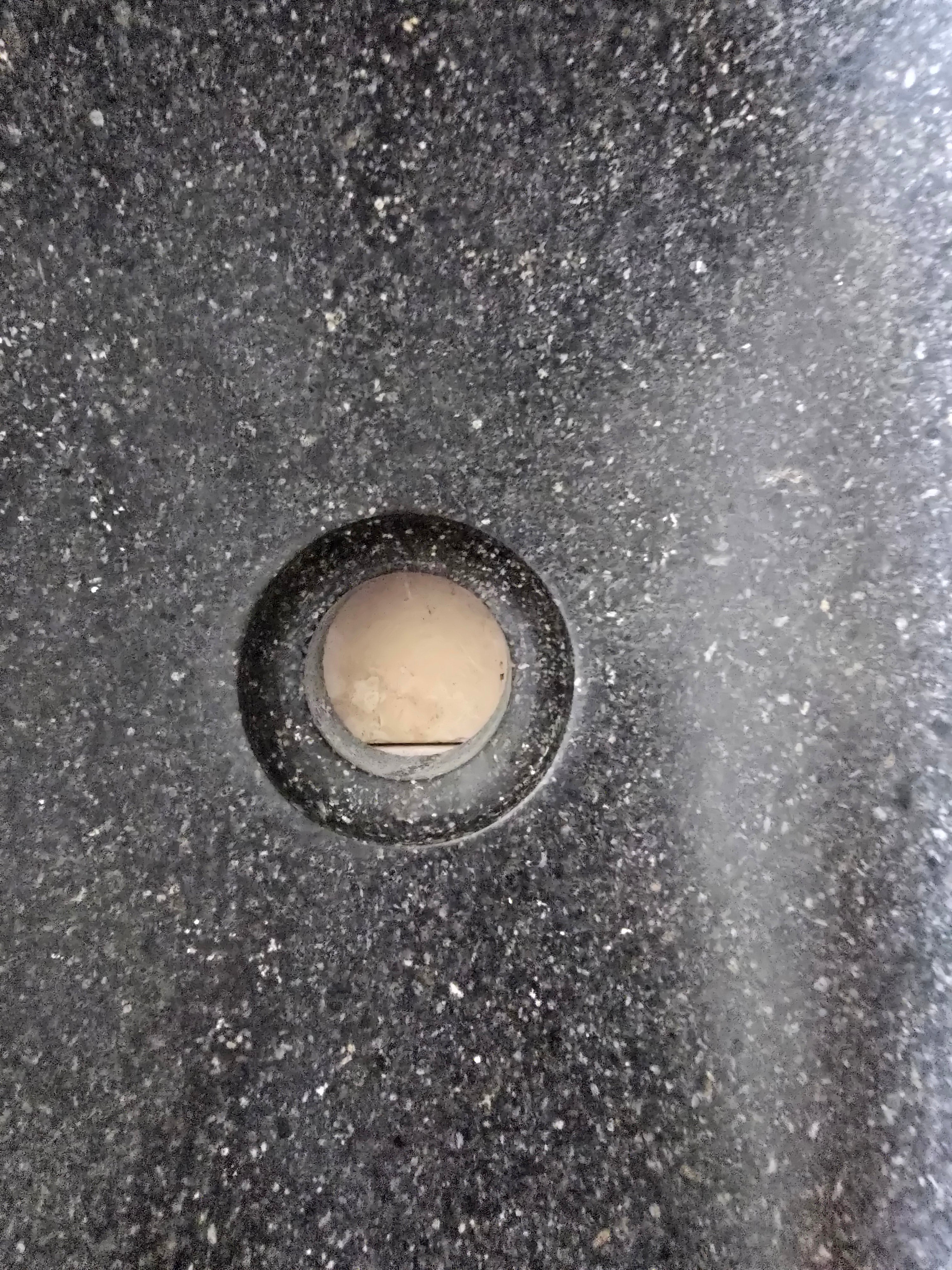 Handmade Natural Oval River Stone  Bathroom Basin  RS 2409136