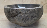 Handmade Natural Oval River Stone  Bathroom Basin  RM 25072091