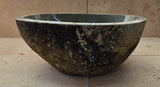 Handmade Natural Oval River Stone  Bathroom Basin  RS 2409024