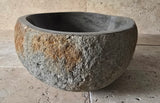 Handmade Natural Oval River Stone  Bathroom Basin  RM 2409080