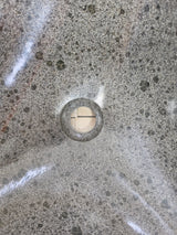 Handmade Natural Oval River Stone  Bathroom Basin  RS 2409134